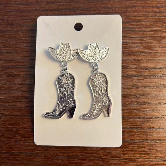 Jewelry - Cowboy Boot & Hat Earrings
